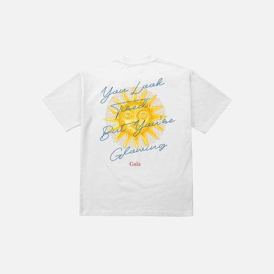 glowing  t-shirt
