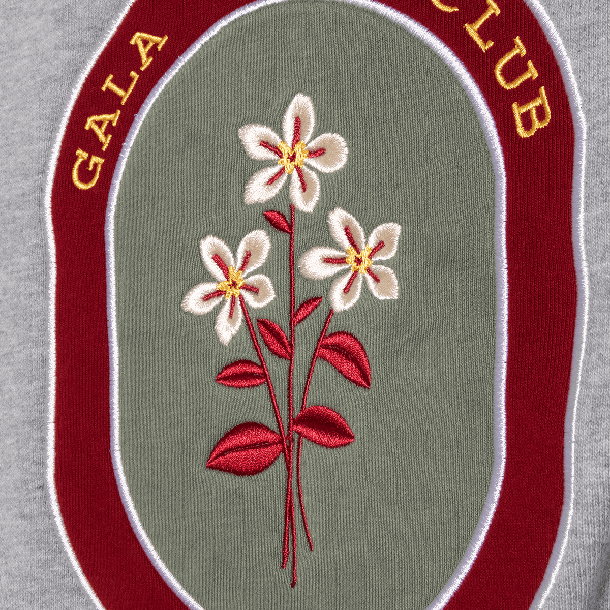 club grey sweater